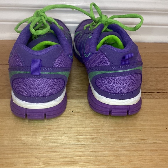 Crane - Purple and Green Lightweight Sneakers - Size 9 - Picture 5 of 7